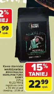 Carrefour Kawa mieszanka kaszubska Manufaktura Kawy oferta