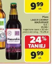 Carrefour Piwo Mazurskie Lager Ciemny oferta