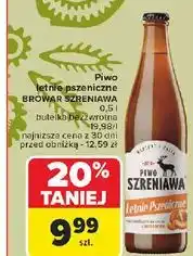 Carrefour Piwo letnie pszeniczne Browar Szreniawa oferta