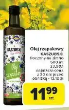 Carrefour Olej rzepakowy Oleje Kaszubskie oferta