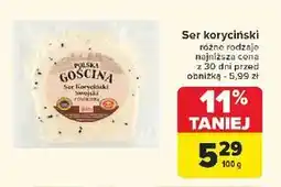 Carrefour Ser koryciński z czarnuszką Polska Gościna oferta