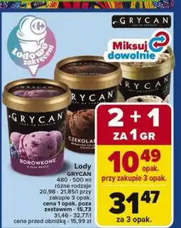 Carrefour Lody stracciatella Grycan oferta