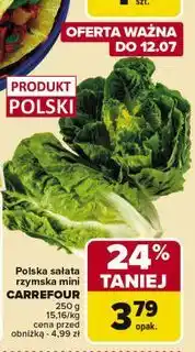 Carrefour Sałata rzymska Carrefour oferta