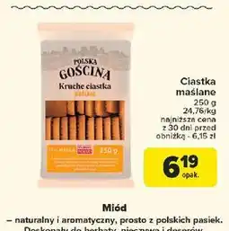 Carrefour Ciastka kruche maślane Polska Gościna oferta