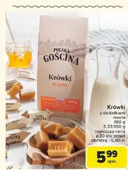 Carrefour Krówki mleczne Polska Gościna oferta
