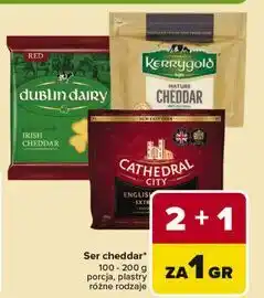 Carrefour Ser cheddar red Dublin Dairy oferta