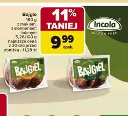 Carrefour Bajgle z makiem Incola oferta