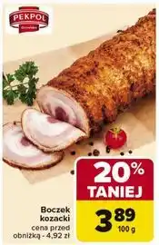 Carrefour Boczek kozacki Pekpol oferta