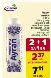 Carrefour Napój jogurtowy w stylu tureckim Mlekovita Ayran oferta
