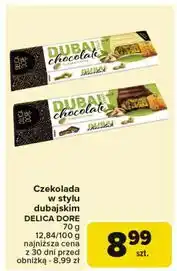Carrefour Czekolada dubai Delicadore oferta
