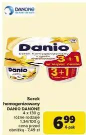 Carrefour Serek waniliowy Danone Danio oferta
