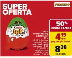 Carrefour Jajko z niespodzianką super mario Kinder Joy oferta