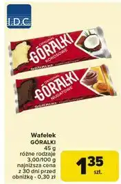 Carrefour Wafelek nugatowy Góralki oferta