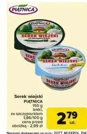 Carrefour Serek ze szczypiorkiem Piątnica Wiejski oferta