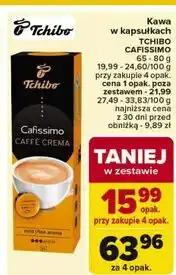 Carrefour Kawa caffe crema Tchibo Cafissimo oferta