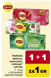 Carrefour Herbata z nutą mięty Lipton oferta