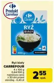Carrefour Ryż biały długoziarnisty Carrefour Classic oferta
