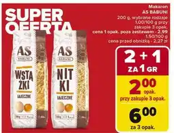 Carrefour Makaron kluski As-Babuni oferta