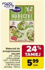 Carrefour Babeczki pistacjowe z czekoladą Gellwe oferta