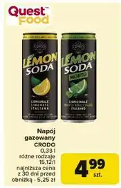 Carrefour Napój lemon soda mojito Crodo oferta