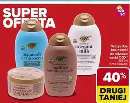 Carrefour Maska do włosów Ogx Brazilian Keratin Smooth oferta