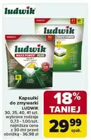 Carrefour Tabletki do zmywarki lemon Ludwik Ultimate Power oferta