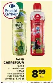 Carrefour Syrop grenadine Carrefour oferta