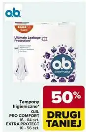 Carrefour Tampony super O.b. Extra Protect oferta