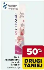 Carrefour Płatki kosmetyczne pure effect okrągłe Cleanic oferta