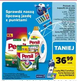 Carrefour Kapsułki do prania deep clean color Persil Power Caps oferta