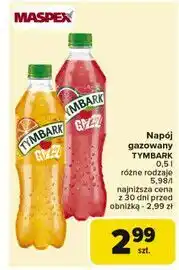 Carrefour Napój gazowany pomarańcza- mango Tymbark Gazzz oferta