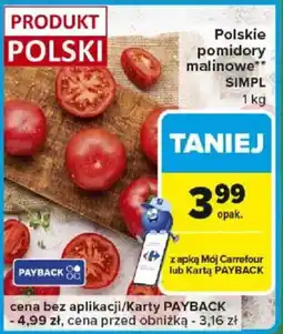 Carrefour Polskie pomidory malinowe SIMPL oferta