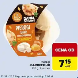 Carrefour Pierogi oferta
