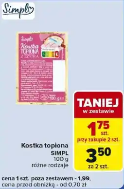 Carrefour Kostka topiona SIMPL oferta