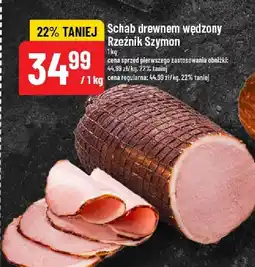 Polomarket Schab drewnem wędzony Rzeźnik Szymon oferta