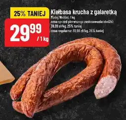 Polomarket Kiełbasa krucha z galaretką Madej Wróbel oferta