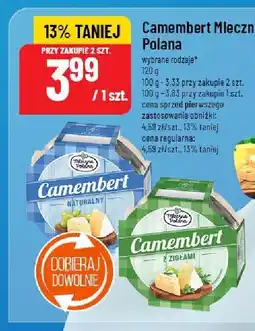 Polomarket Ser camembert Mleczna Polana oferta