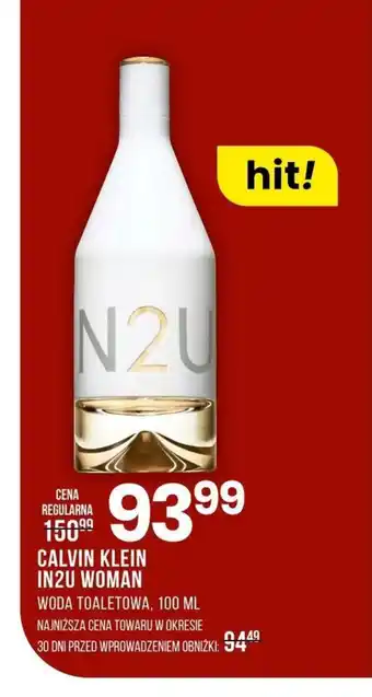 Drogerie Natura Woda toaletowa Calvin Klein oferta