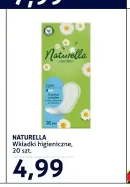 Blue Stop Wkładki higieniczne Naturella oferta