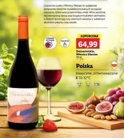 Lidl Wino czerwone Dolnosielskie oferta