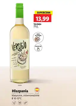 Lidl Wino wytrawne Białe oferta