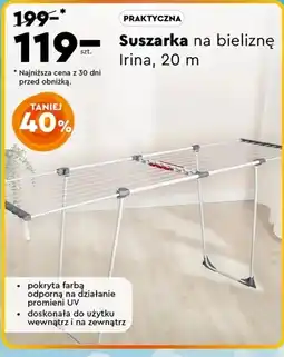 Biedronka Suszarka na pranie Praktyczna oferta