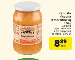 Carrefour Kapusta kiszona Polska Gościna oferta