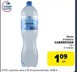 Globi Woda źródlana Carrefour oferta