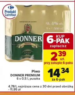 Carrefour Express Piwo Donner oferta