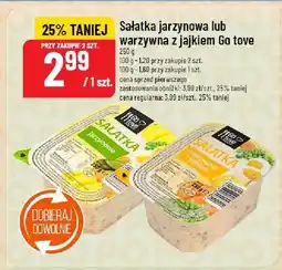 Polomarket Sałatka jarzynowa lub warzywna z jajkiem Go tove oferta