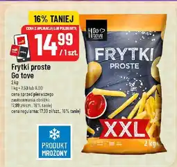 Polomarket Frytki proste Go tove XXL oferta