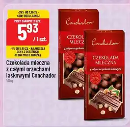 Polomarket Czekolada mleczna z całymi orzechami laskowymi Conchador oferta
