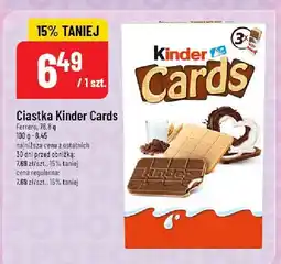 Polomarket Ciastka Kinder Cards oferta