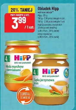 Polomarket Obiadek Hipp Bio różne rodzaje oferta